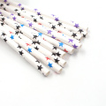 Biodegradable Disposable Paper Straws For Drinking, Cocktail, Birthday, Party Supplies, Holiday Decoration